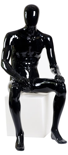 Мужской манекен модель Glance 10 black
