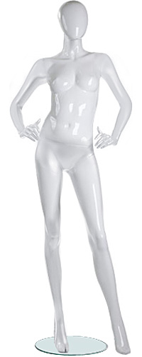 Женский манекен модель Glance 06 white