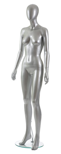 Женский манекен модель Glance 07 silver
